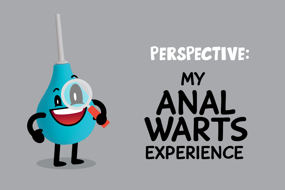 My experience with anal warts pic